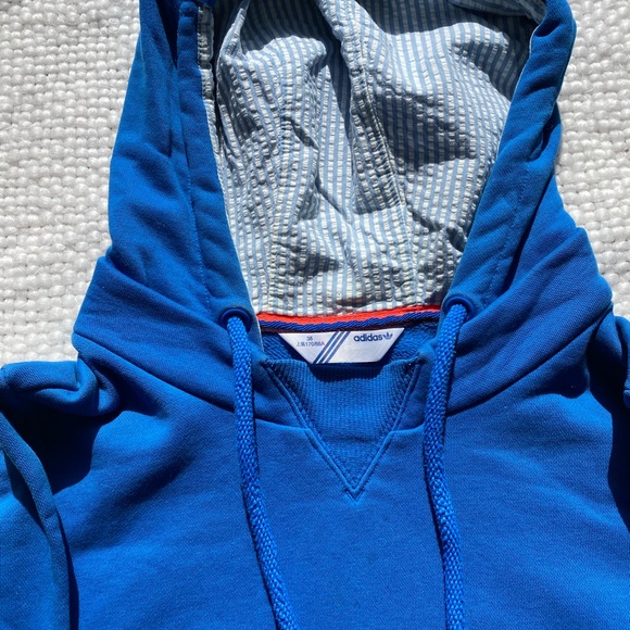 Blue Adidas Hoodie - Picture 2 of 4